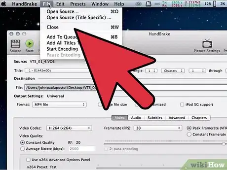 Image intitulée Use HandBrake on a Mac Step 7