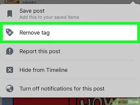 Image intitulée Untag Yourself on Facebook Step 6