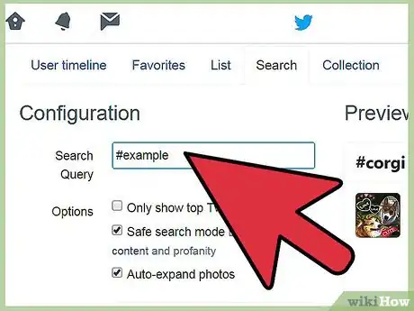 Image intitulée Create a Twitter Hashtag Widget Step 5