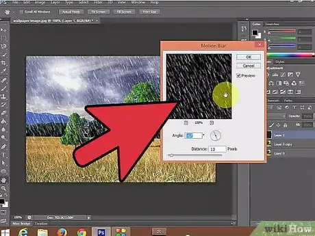 Image intitulée Make Rain in Photoshop Step 13