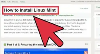 installer Linux