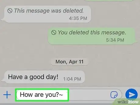 Image intitulée Strikethrough Text on WhatsApp Step 6