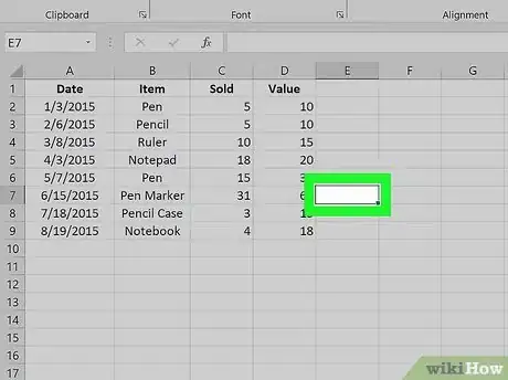 Image intitulée Calculate Quartiles in Excel Step 2