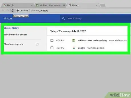 Image intitulée View Browsing History Step 5