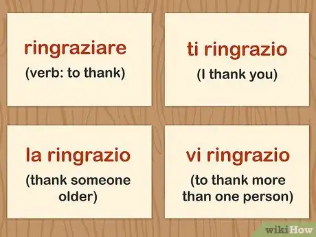 Image intitulée Say Thank You in Italian Step 8