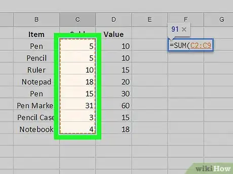 Image intitulée Apply a Formula to an Entire Column on Google Sheets on PC or Mac Step 5