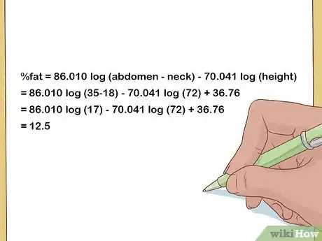 Image intitulée Calculate Body Fat With a Tape Measure Step 4