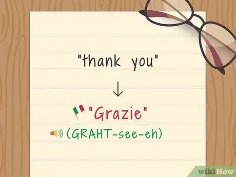 Image intitulée Say Thank You in Italian Step 1