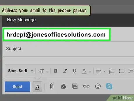 Image intitulée Write an Email to Human Resources Step 1