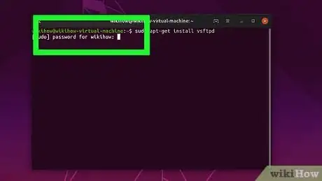 Image intitulée Set up an FTP Server in Ubuntu Linux Step 4