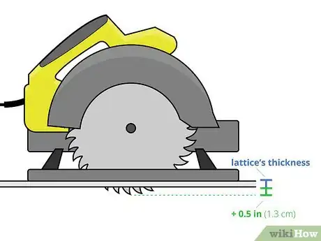 Image intitulée Cut Plastic Lattice Step 11