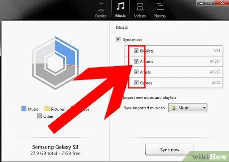 Image intitulée Transfer Music from iTunes to Android Step 36Bullet1