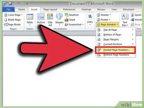 Image intitulée Add Page Numbers or Page X of Y Page Numbers in Word Step 3