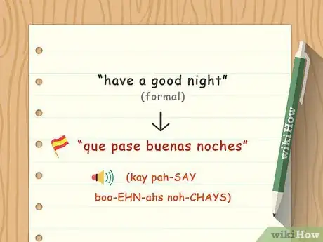 Image intitulée Say Goodnight in Spanish Step 6