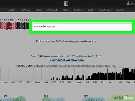 Image intitulée Use the Internet Archive's Wayback Machine Step 2