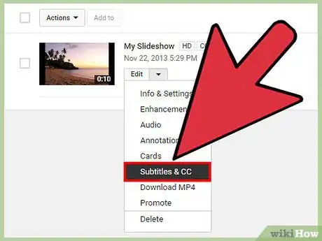 Image intitulée Add Subtitles to YouTube Videos Step 4