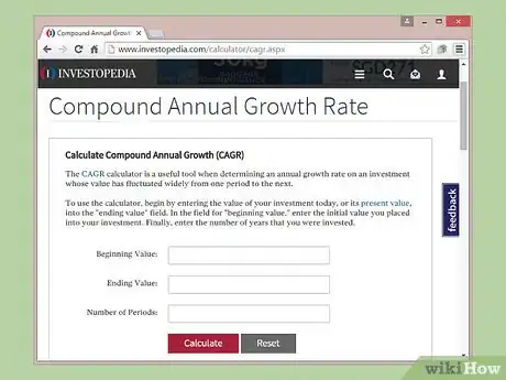 Image intitulée Calculate Compounded Annual Growth Rate Step 1