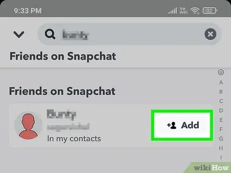 Image intitulée Find Someone on Snapchat Without Them Knowing Step 7