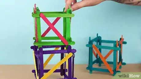 Image intitulée Build a Popsicle Stick Tower Step 11