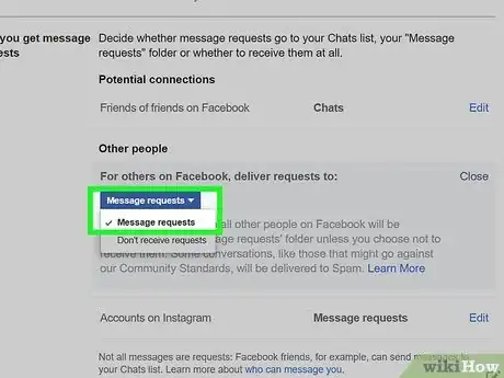 Image intitulée Control Who Can Send You Messages on Facebook Step 22