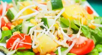 faire une salade de légumes