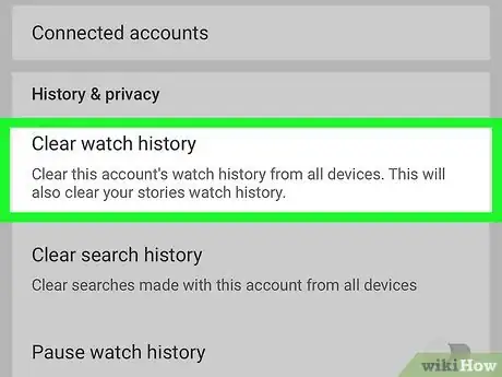 Image intitulée Clear Your YouTube History Step 4