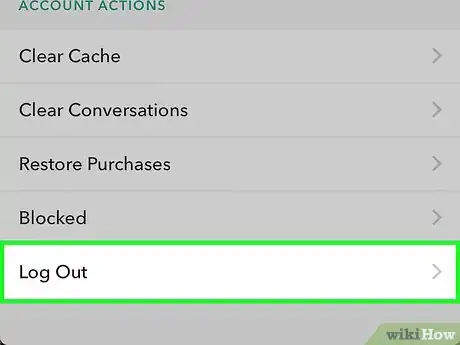Image intitulée Log Out of Snapchat Step 4