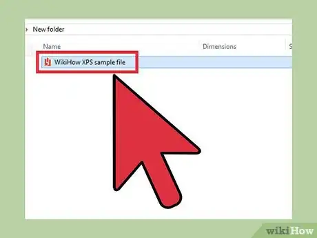 Image intitulée Open XPS Files Step 1
