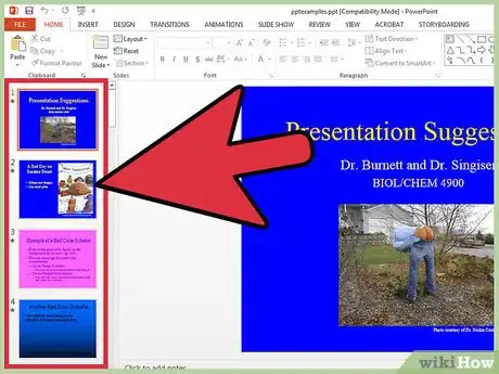 Image intitulée Hide a Slide in PowerPoint Presentation Step 2
