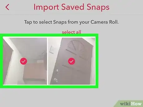 Image intitulée Back Up Camera Roll in Snapchat Step 12