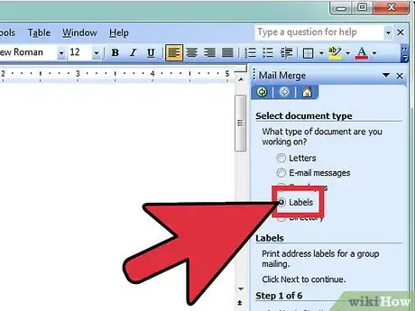 Image intitulée Mail Merge Address Labels Using Excel and Word Step 4