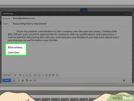 Image intitulée Ask for a Raise in Email Step 6