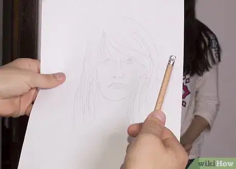 Image intitulée Draw a Realistic Portrait from a Photograph Step 5