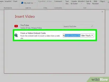 Image intitulée Shorten a YouTube Video in PowerPoint Step 6