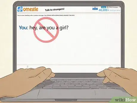 Image intitulée Meet and Chat With Girls on Omegle Step 3