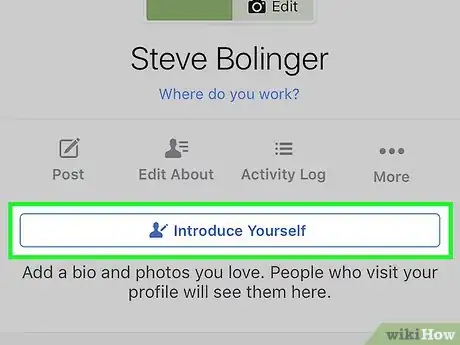 Image intitulée Change Your Intro on Facebook Step 4