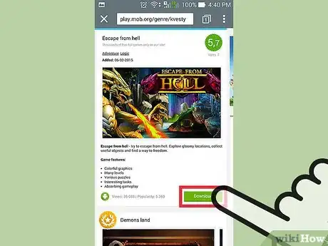 Image intitulée Install Mobile Games on Android Step 6