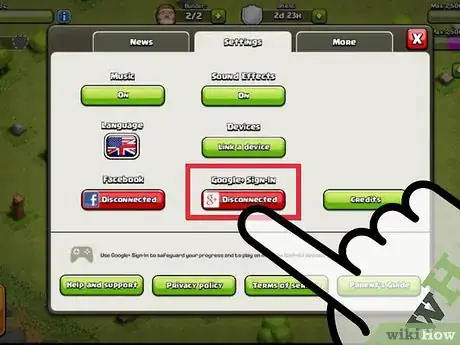 Image intitulée Create Two Accounts in Clash of Clans on One Android Device Step 8