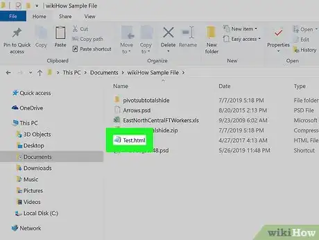 Image intitulée Open HTM Files Step 2