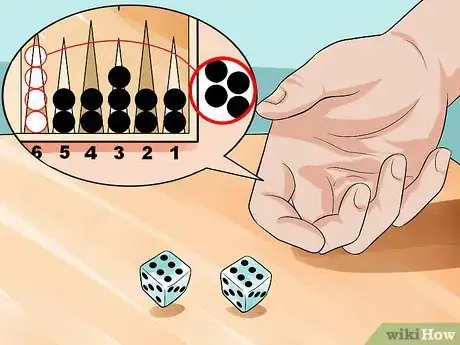 Image intitulée Play Backgammon Step 16