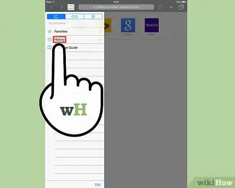 Image intitulée Clear History in Safari Step 14