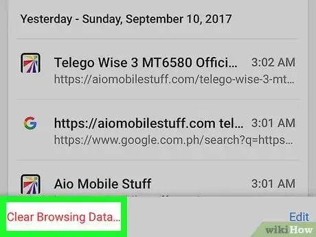 Image intitulée Delete Browsing History Step 11