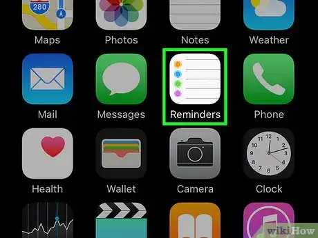 Image intitulée Set a Reminder on an iPhone Step 1