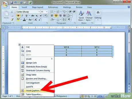 Image intitulée Add a Caption to a Table in Word Step 2