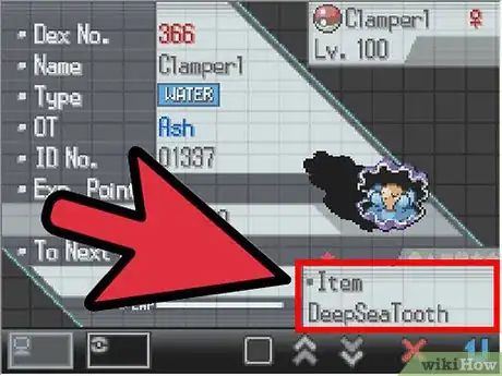 Image intitulée Evolve Clamperl in Pokemon Step 3