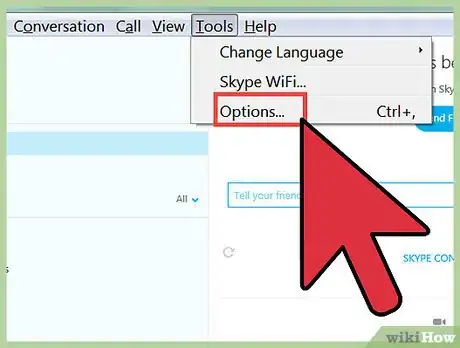 Image intitulée Delete Skype History Step 2