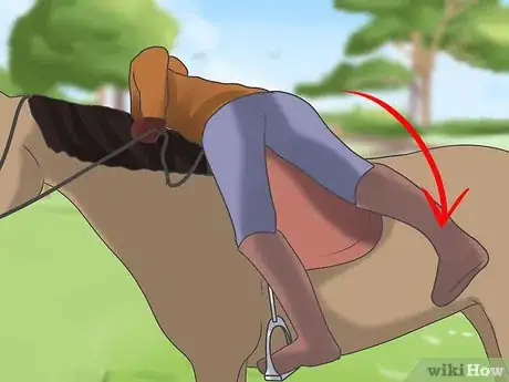 Image intitulée Dismount a Horse Step 5
