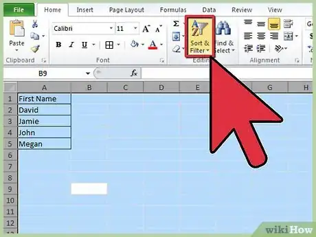 Image intitulée Alphabetize Cells in Excel Step 7