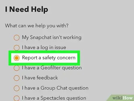 Image intitulée Report Someone on Snapchat Step 5