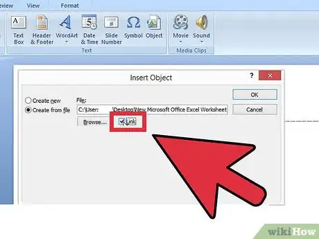 Image intitulée Link Excel to PowerPoint Step 7